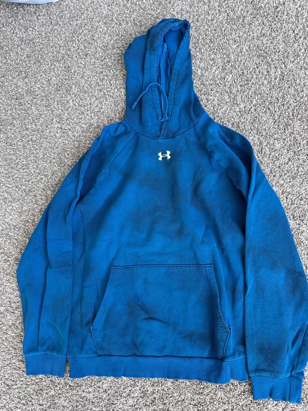 LG Men's Royal Blue Hooded Pullover Sweatshirt